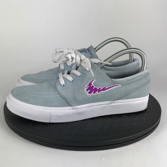 Nike Stefan Janoski SB Gray Athletic Skate Shoes 525104-413 Youth Size 5.5Y - Picture 8 of 12